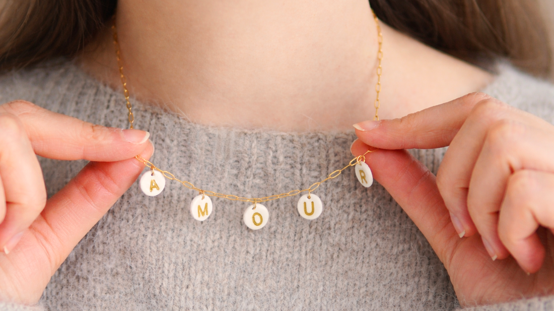 DIY | Collier à message facile