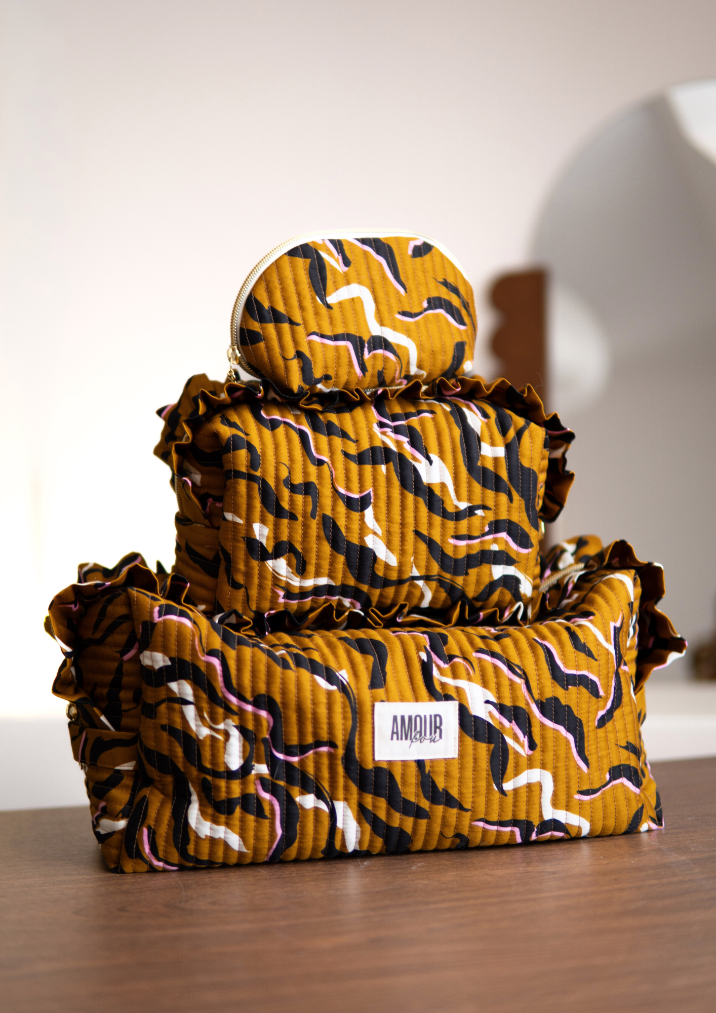 Trousse Dyson Airwrap et trousse de toilette - patron PDF