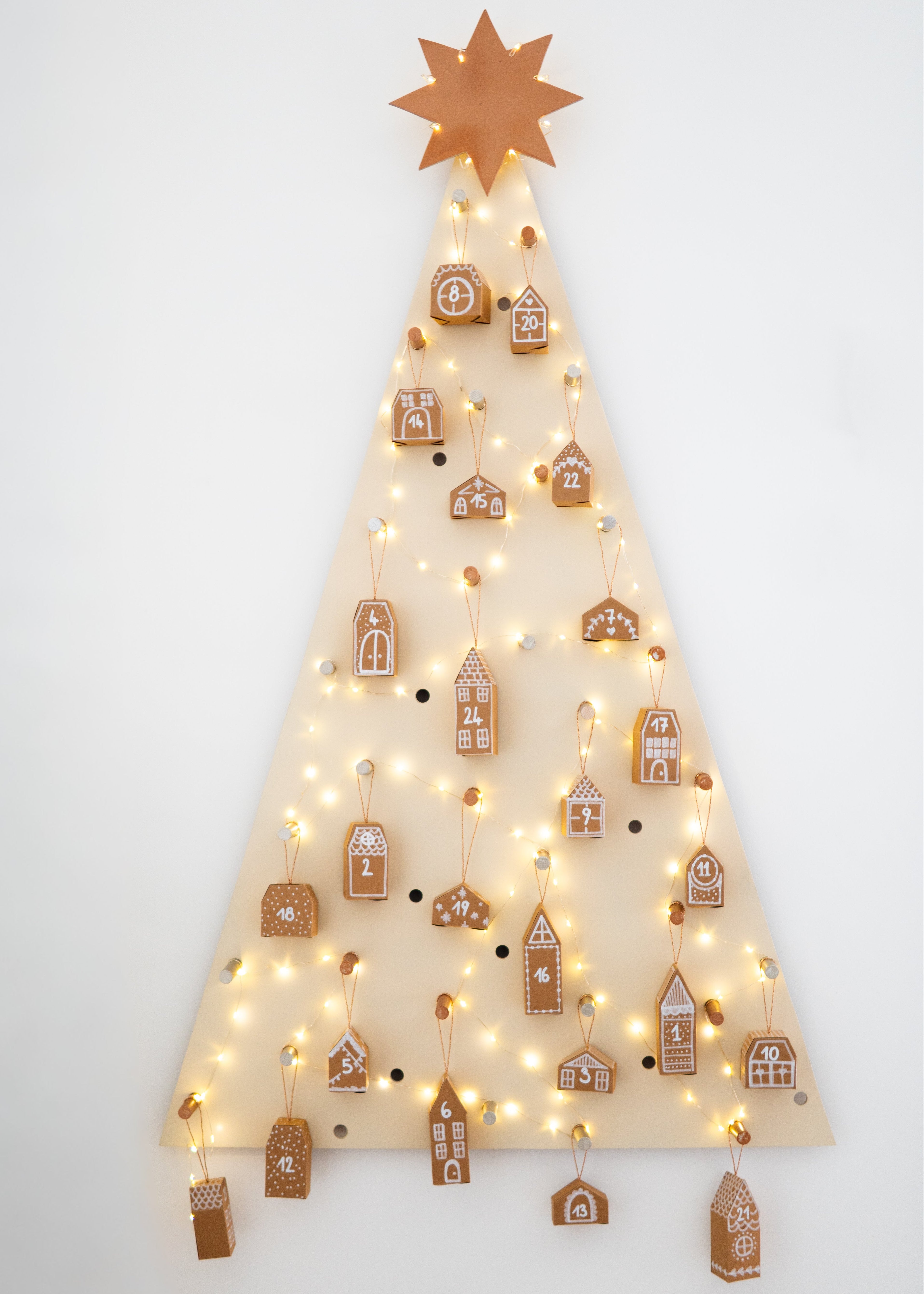 Sapin de noël en bois - Patron PDF