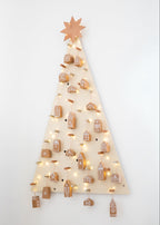 Sapin de noël en bois - Patron PDF