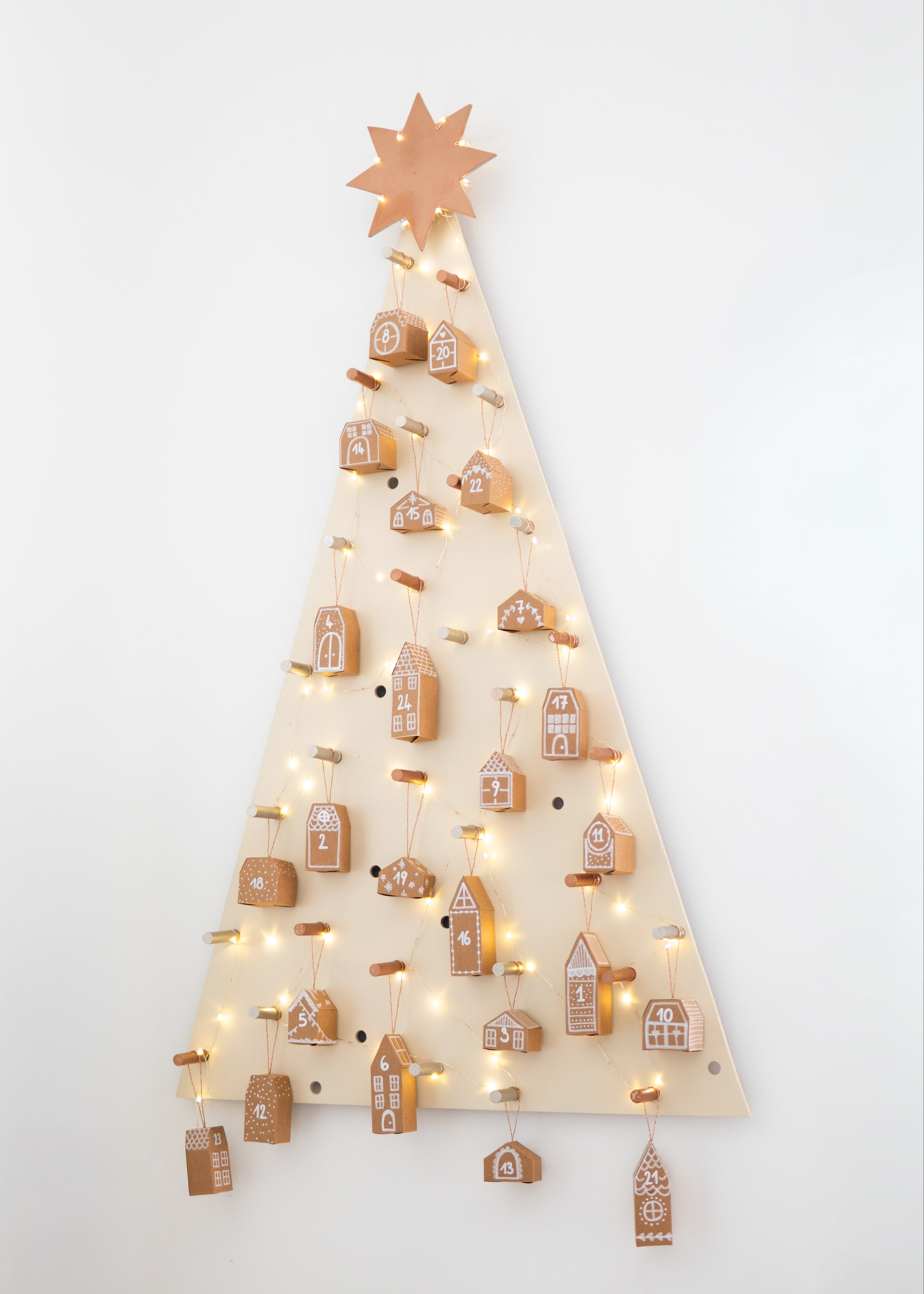 Sapin de noël en bois - Patron PDF