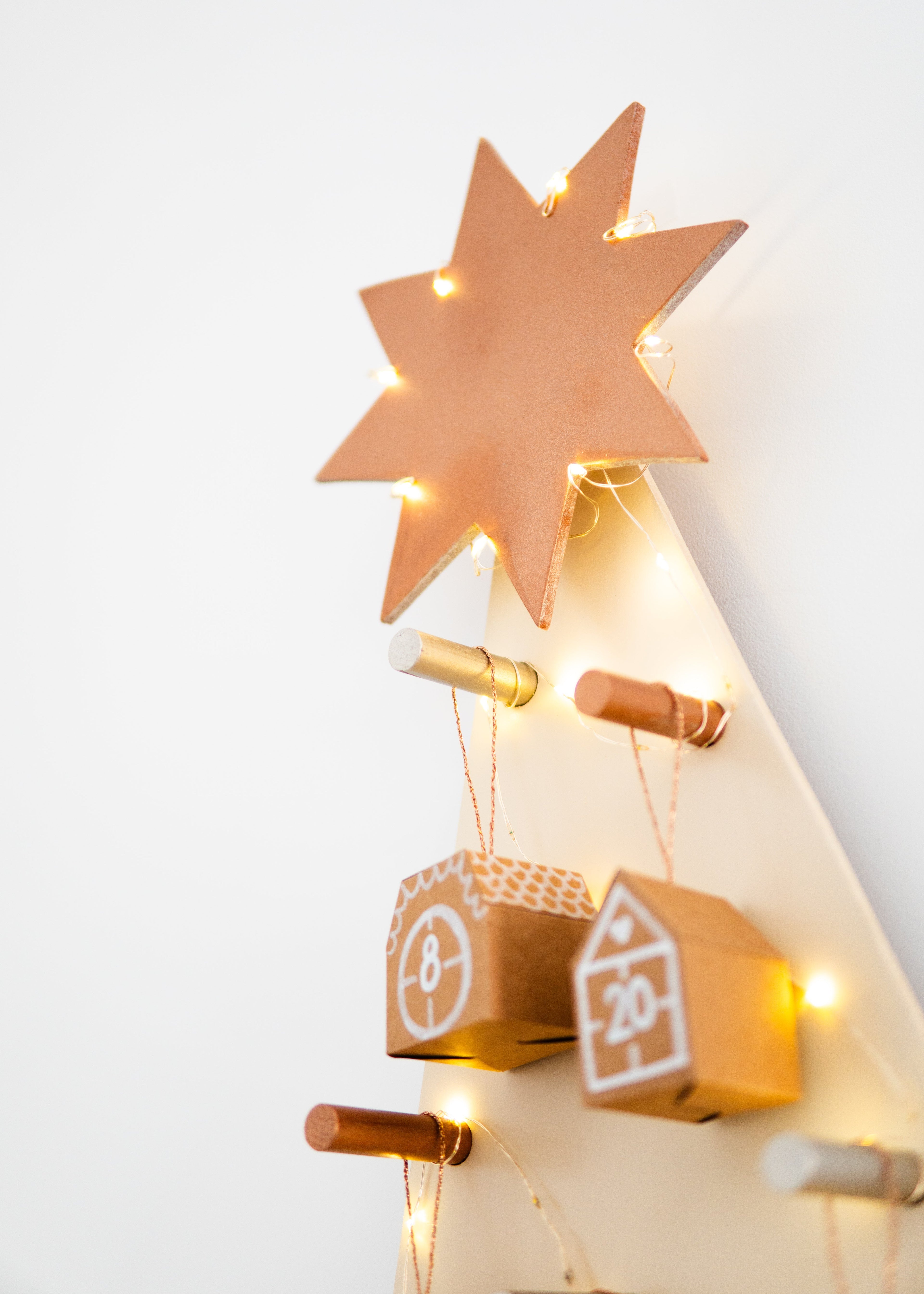 Sapin de noël en bois - Patron PDF