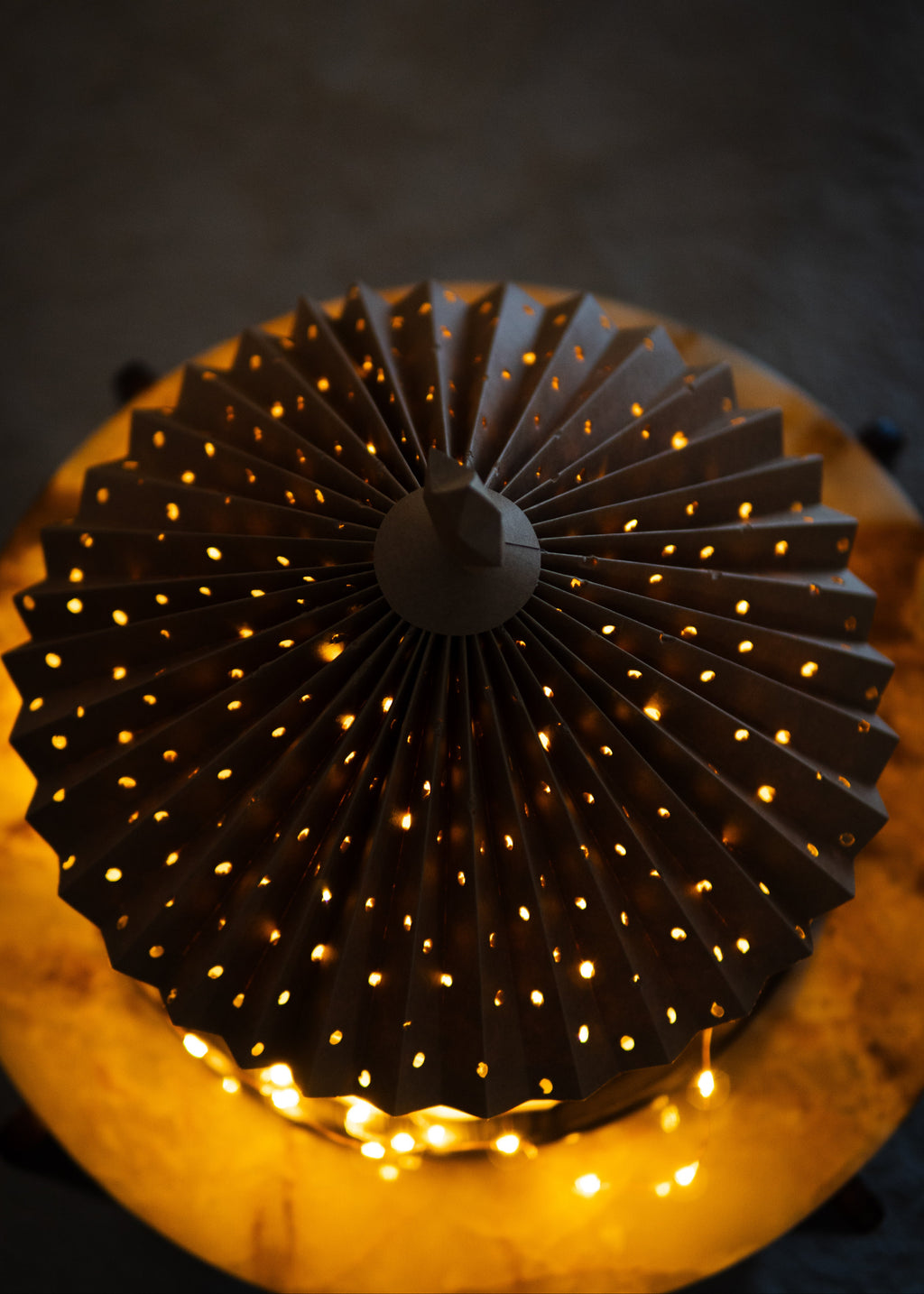 Maison de Noël en papier - Patron PDF