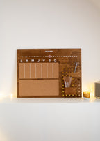 Planificateur en bois - Patron PDF