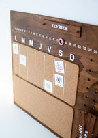 Planificateur en bois - Patron PDF